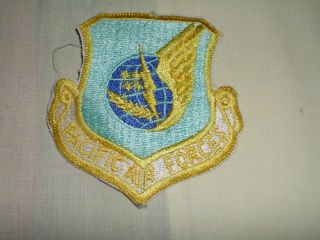 Vintage Pacific Air Forces Patch Us Air Force Usaf Military Vietnam War Era Rare