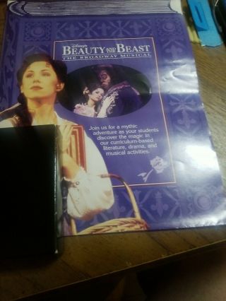 Rare Vintage Beauty And The Beast Broadway Musical On Vhs