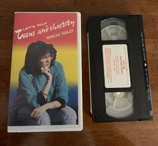 Let’s Talk About Teens And Obesity Molly Kelly Vhs 1988 80s Weird Rare Oop Htf
