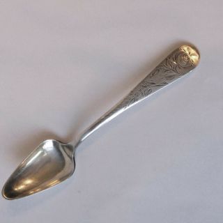 Holmes And Edwards Jac Rose Demitasse Spoon Sterling Inlaid Silverplate