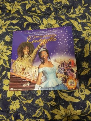 The Wonderful World Of Disney Cinderella (laserdisc,  Rare,  Oop)