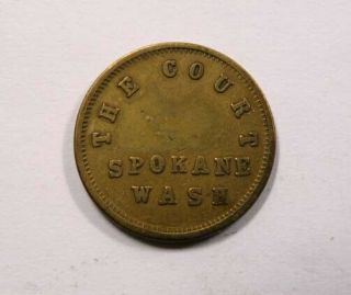 Spokane,  Washington The Court Good For 6 & 1/4 Cents Token Xxxx Rare