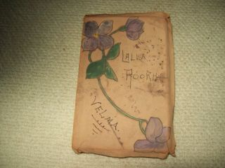 Lalla Rookh By Thomas Moore Antique Leather Book W B Conkey Co