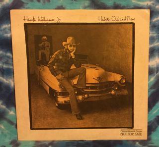 Hank Williams Jr.  Lp Habits Old And Promo (1980) Elektra Rare