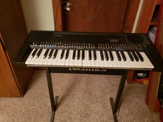 Rare Vintage Technics Sx K250 Keyboard With Synthesizer And Stand