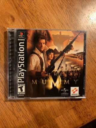 The Mummy (sony Playstation 1 Ps1) Complete Black Label Rare Guaranteed