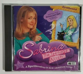 Sabrina The Teenage Witch: Spellbound Pc Cd Rom Win/mac Ages 8 - 12 Rare Oop