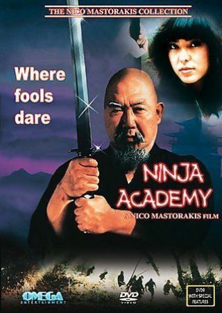 Ninja Academy Dvd Rare Oop Martial Arts Comedy Image Entertainment