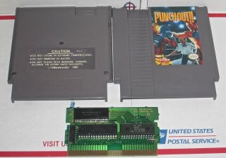 Punch - Out Nintendo Entertainment System Nes Game Cartridge Mr.  Dream Boxing Rare