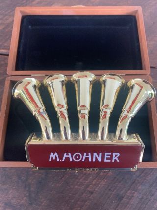 Rare Vintage M.  Hohner No.  220 Trumpet Call C Key Harmonica