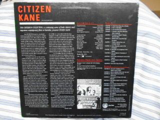RARE OOP CRITERION 1 Citizen Kane LASERDISC film 1941 Orson Welles CLASSIC 2