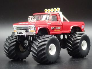 1978 78 Ford F250 Monster Truck First Blood Rare 1/64 Scale Diecast Model Car