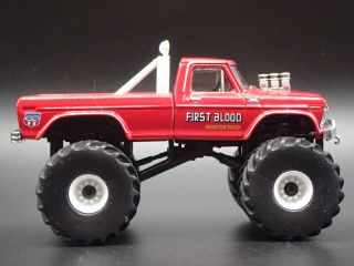 1978 78 FORD F250 MONSTER TRUCK FIRST BLOOD RARE 1/64 SCALE DIECAST MODEL CAR 3