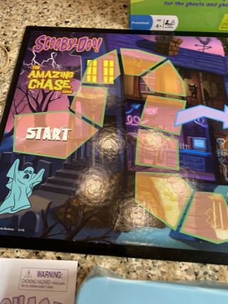 Rare Scooby Doo Chase Board Game - 100 Complete by Pressman 2