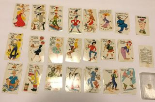 Whitman Old Maid Vintage Card Game Complete Set Cards Rare
