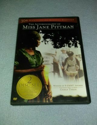 The Autobiography Of Miss Jane Pittman (dvd,  2005,  2 - Disc Set,  Rare Oop