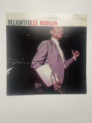 Lee Morgan Delightfulee BLP 4243 Blue Note Van Gelder VG,  Mono Vinyl Rare 2