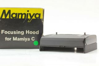[rare Boxed] Mamiya Waist Level Finder Wlf Focusing Hood C 220 330 F From Japan