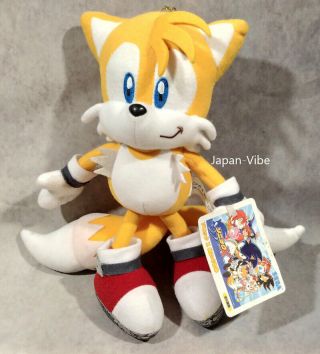 Sonic X Vol.  1 - Tails Power 8 " Plush Sega Japan 2003 Ufo The Hedgehog W/tag Rare