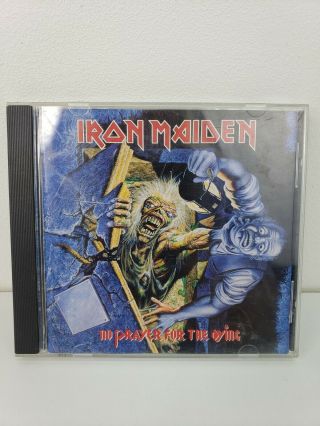 Vintage Rare Iron Maiden No Prayer For The Dying Cd Heavy Metal