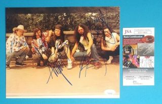 Rare - Faith No More Complete Band X5 Signed 8 " X10 " Photo Certified With Jsa