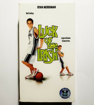 Luck Of The Irish (vhs,  2002) Rare & Oop Disney Channel Movie