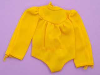 Vintage Barbie Fashion Originals 9424 - Yellow Body Blouse
