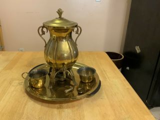 Vintage Gold Plated Coffee/tea Service
