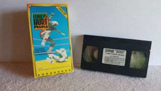 1985 Wwf Wwe Like To Hurt People Wrestling Vhs Tape Sheik Andre The Giant Vtg E2