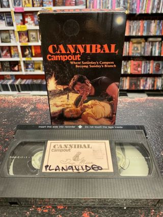 Cannibal Campout Rare Cult Horror Vhs Sov Donna Michele Productions