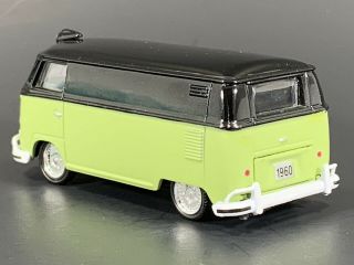 1960 60 VW PANEL DELIVERY VAN w/opening trunk RARE 1:64 DIECAST DIORAMA MODEL 3