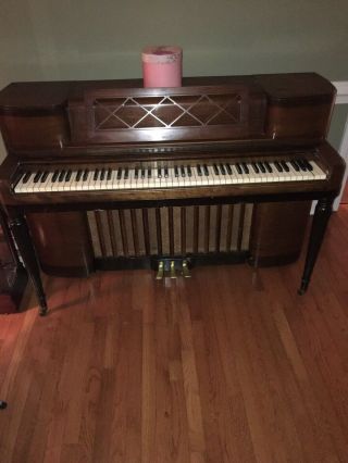 1947 Kimball Upright Piano - Antique