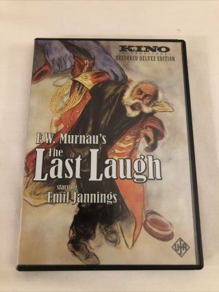 The Last Laugh (dvd,  2008,  2 - Disc Set,  Restored Deluxe Edition) Rare Oop Dvd Set