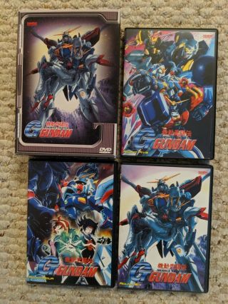 G - Gundam - Box Set 2 (dvd,  2003,  3 - Disc Set) Vol.  Round 4,  5,  6 Bandai Rare Oop