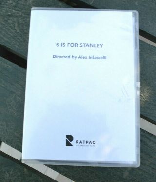 S Is For Stanley Promo Dvd Fyc Documentary Alex Infascelli Kubrick Rare
