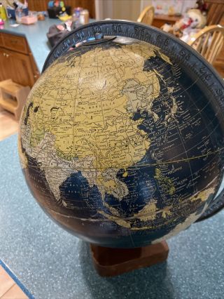 Vintage Cram’s Universal Terrestrial Globe 12″