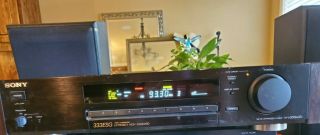 Rare Vintage Sony St - S333esg Vintage Fm - Am Stereo Wave Optimizer Tuner Black