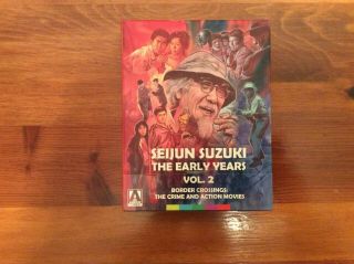 Seijun Suzuki The Early Years Vol.  2 Limited Edition Blu - Ray/dvd Oop Rare