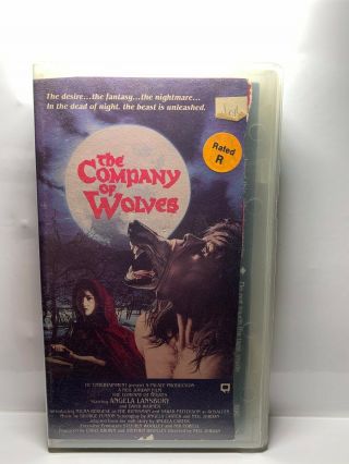 The Company Of Wolves Vhs Werewolf 80 