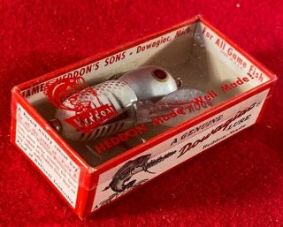 F2) Vintage Heddon Dowagiac 320 - Xrs Tiny Crazy Crawler Fishing Lure W Box Nos