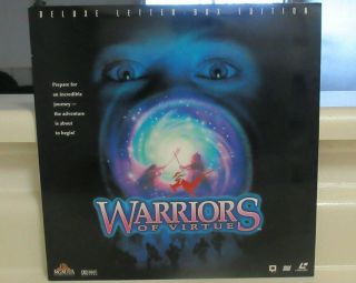 Warriors Of Virtue Laserdisc Deluxe Letter Box Edition Very Rare