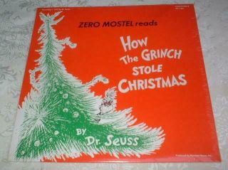 Rare Vintage Dr Seuss " How The Grinch Stole Christmas " Lp Record Album