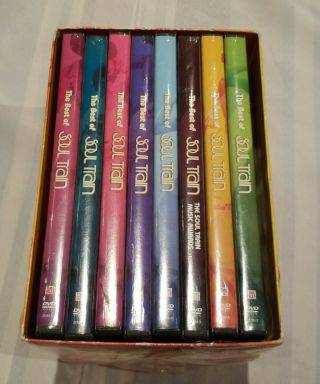 The Best Of Soul Train (8 Dvd Set) Rare Set Missing Vol 5.
