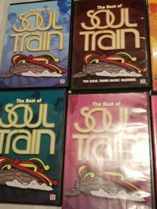 The Best of Soul Train (8 DVD Set) RARE SET MISSING VOL 5. 3