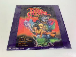 The Dark Crystal Laserdisc Jim Henson Widescreen Edition 1994 Vg Rare