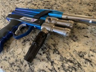 Very Rare Bob Long Intimidator Classic Blue Fade Retro Paintball Gun