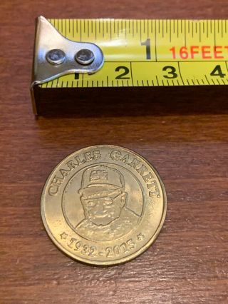 Rare Charles Garrett Commemorative Metal Detector Coin Token - 1932 to 2015 3