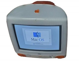 Imac G3 Tangerine G3/266 Macintosh Computer Collectible Orange Rare Apple Mac