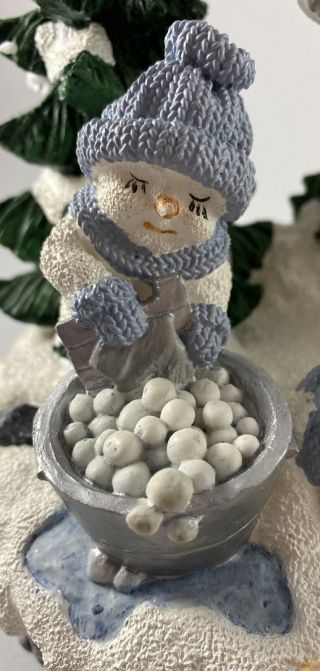 RARE Snow Buddies 2003 Limited Edition of 1500 Wash Day Figurine Snowmen 96077 2