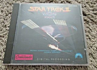 Star Trek Ii The Wrath Of Khan Soundtrack Crescendo Cd Rare 2